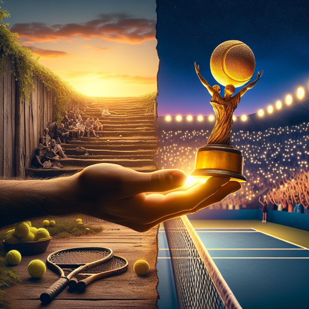 From Humble Beginnings to Tennis Greatness: The Rise of Novak Djokovic