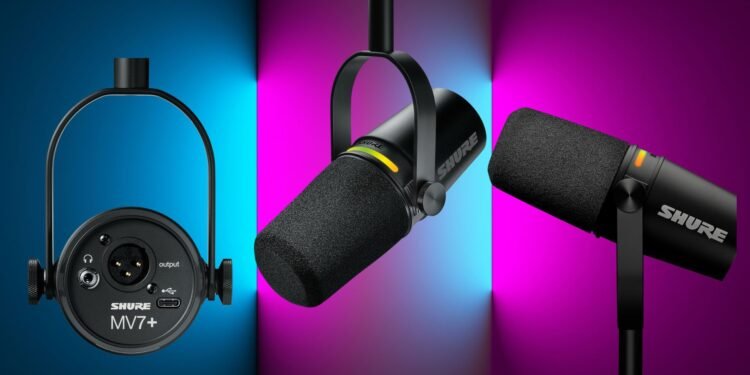 Shure MV7+ Review: Best Microphone for Podcasting 2024 Shure MV7+ Review: Best Microphone for Podcasting 2024